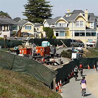 Pump house in Pacific Grove